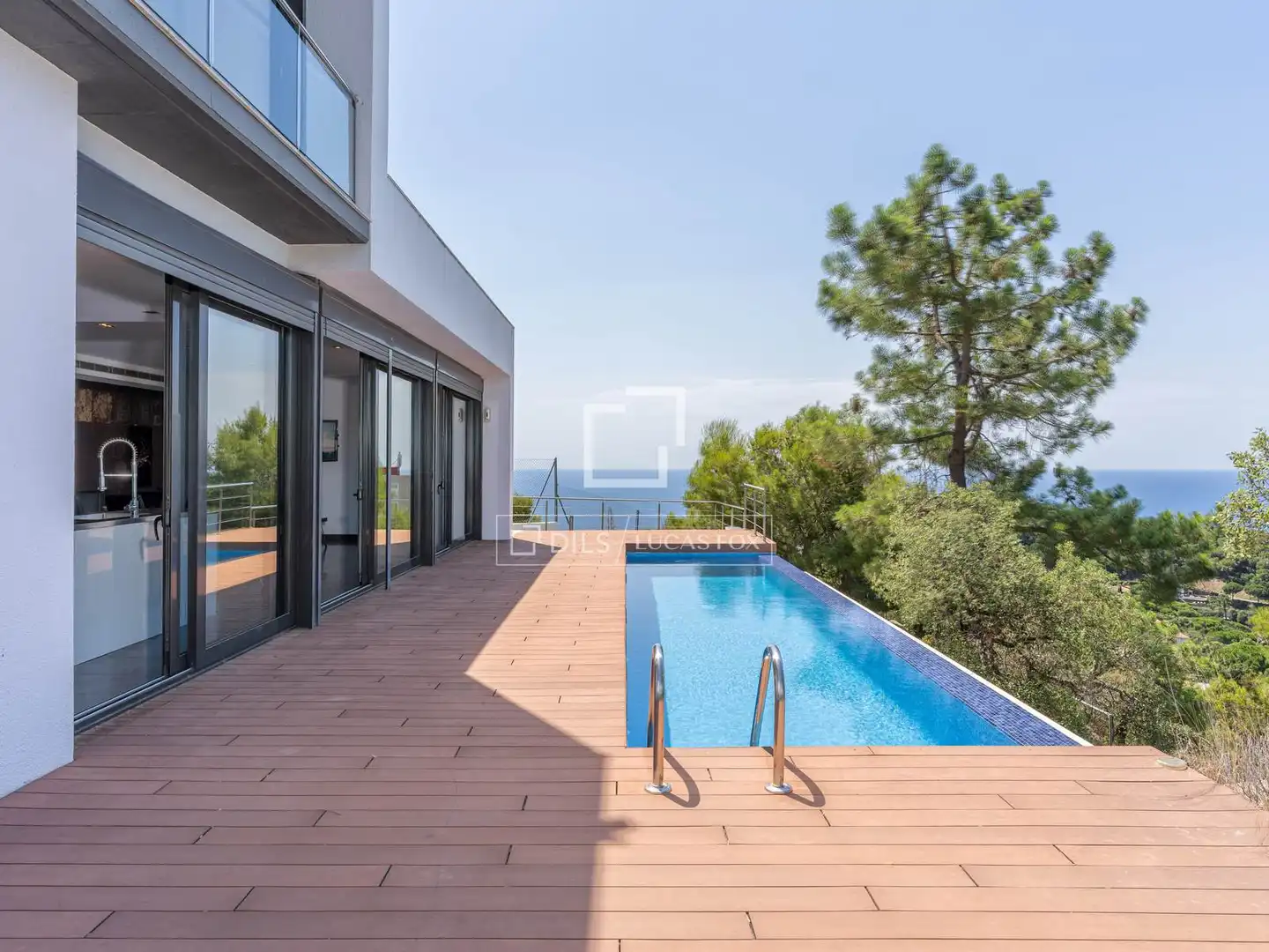 Terrasse von Haus oder Chalet zum Verkauf in Lloret de Mar mit Klimaanlage, Privatgarten und Terrasse