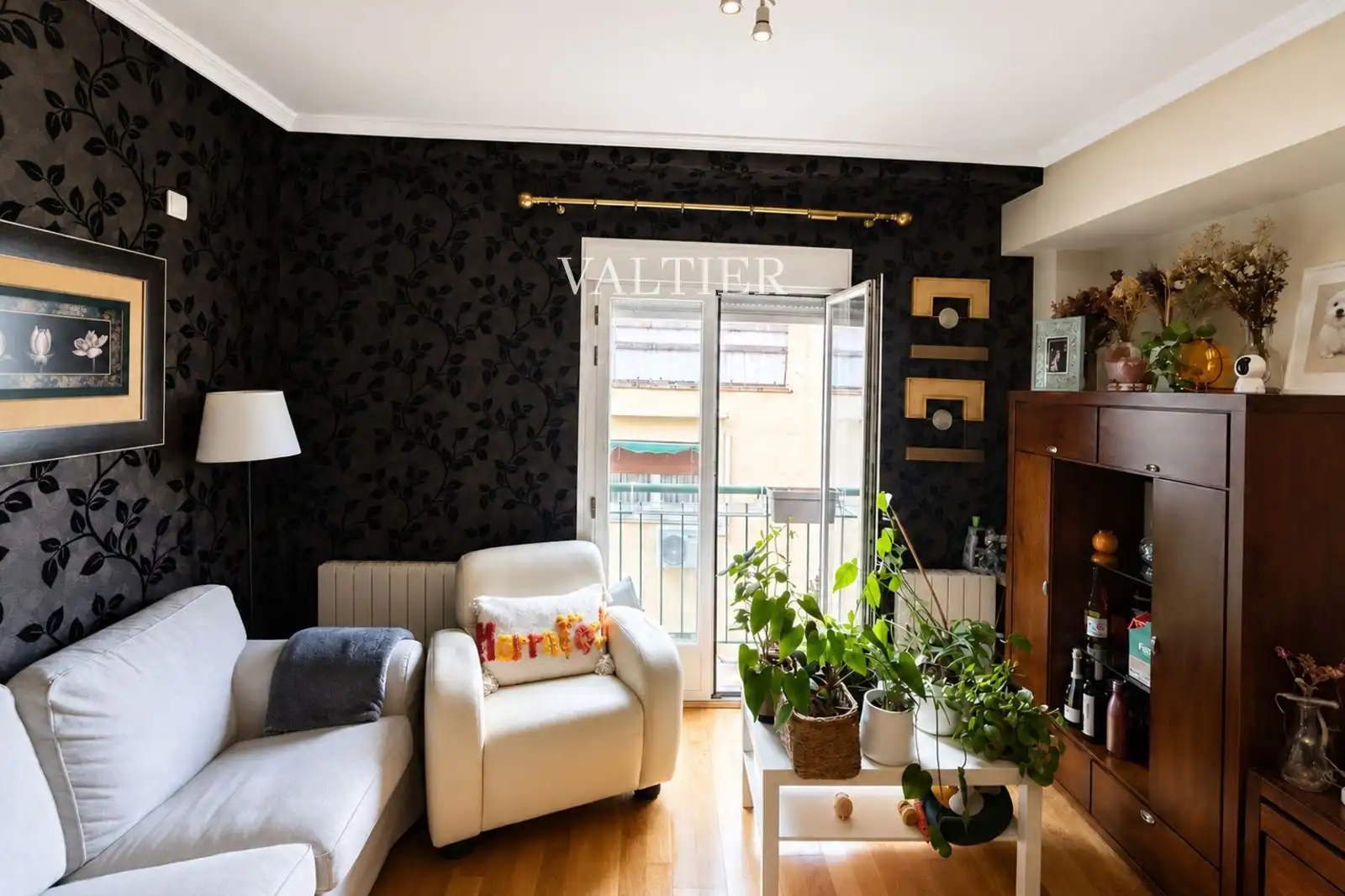 Living room of Attic for rent in Madrid  with Air Conditioner and Terrace