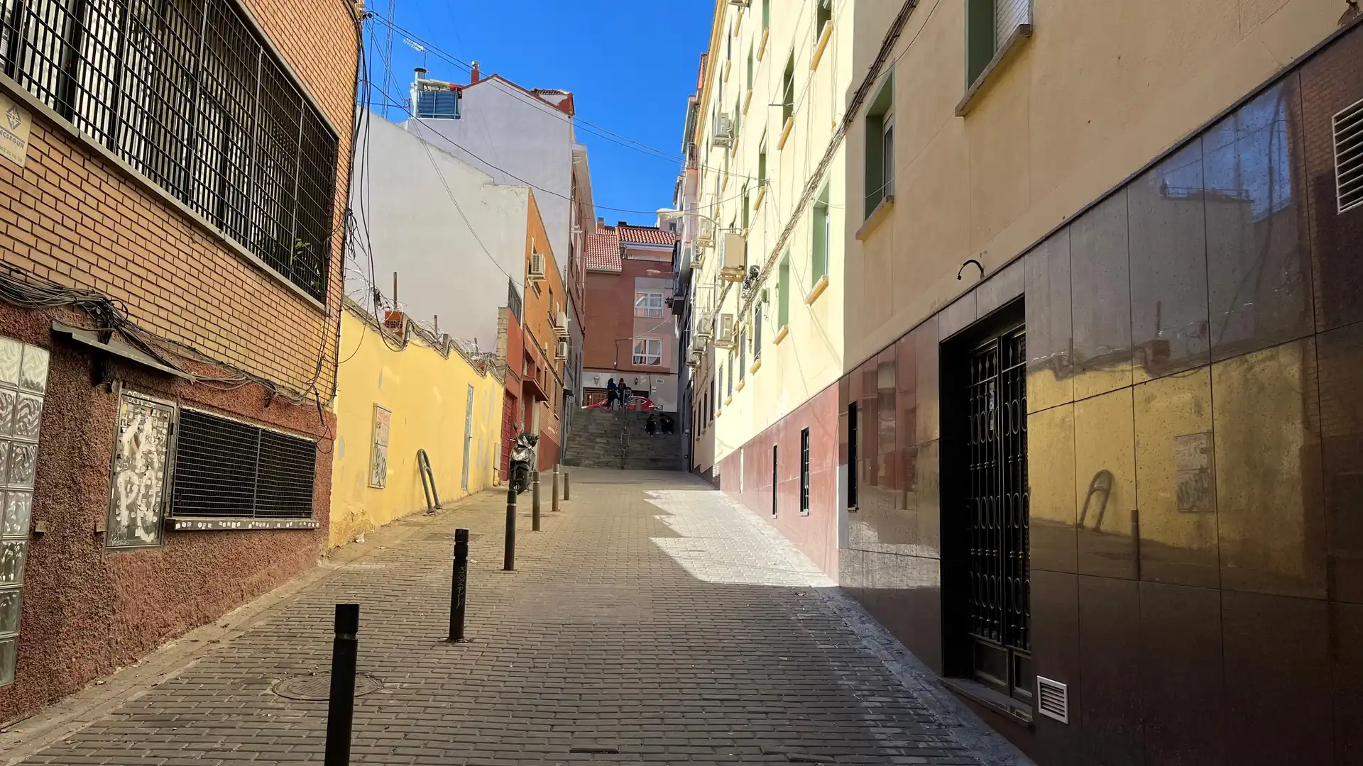 Vista exterior de Trastero de alquiler en Madrid con Alarma