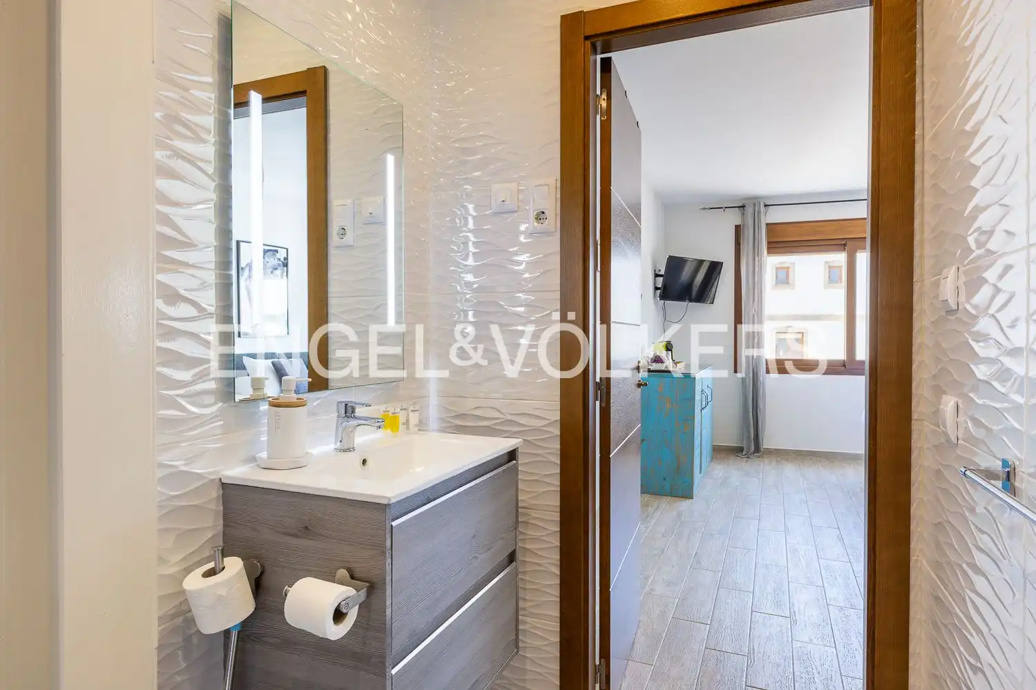 Bathroom of Houses for sale in Jávea / Xàbia  with Air Conditioner, Heating and Terrace