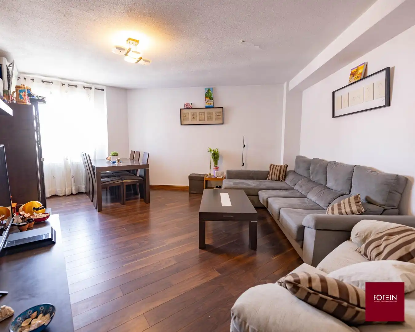 Sala de estar de Piso en venta en El Molar (Madrid) con Aire acondicionado, Calefacción y Terraza