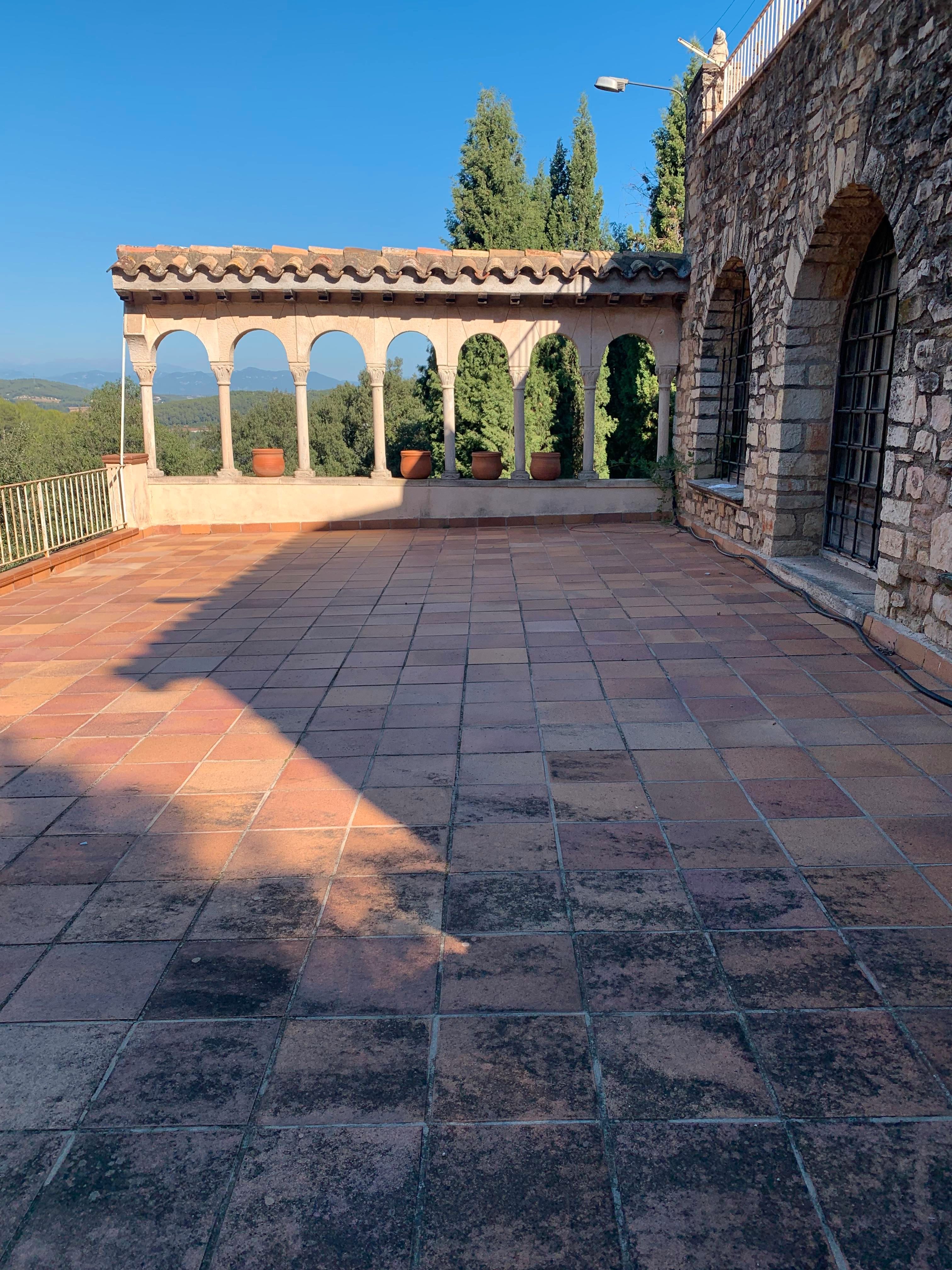 Terrassa de Casa o xalet en venda en Girona Capital amb Jardí privat, Parquet i Terrassa