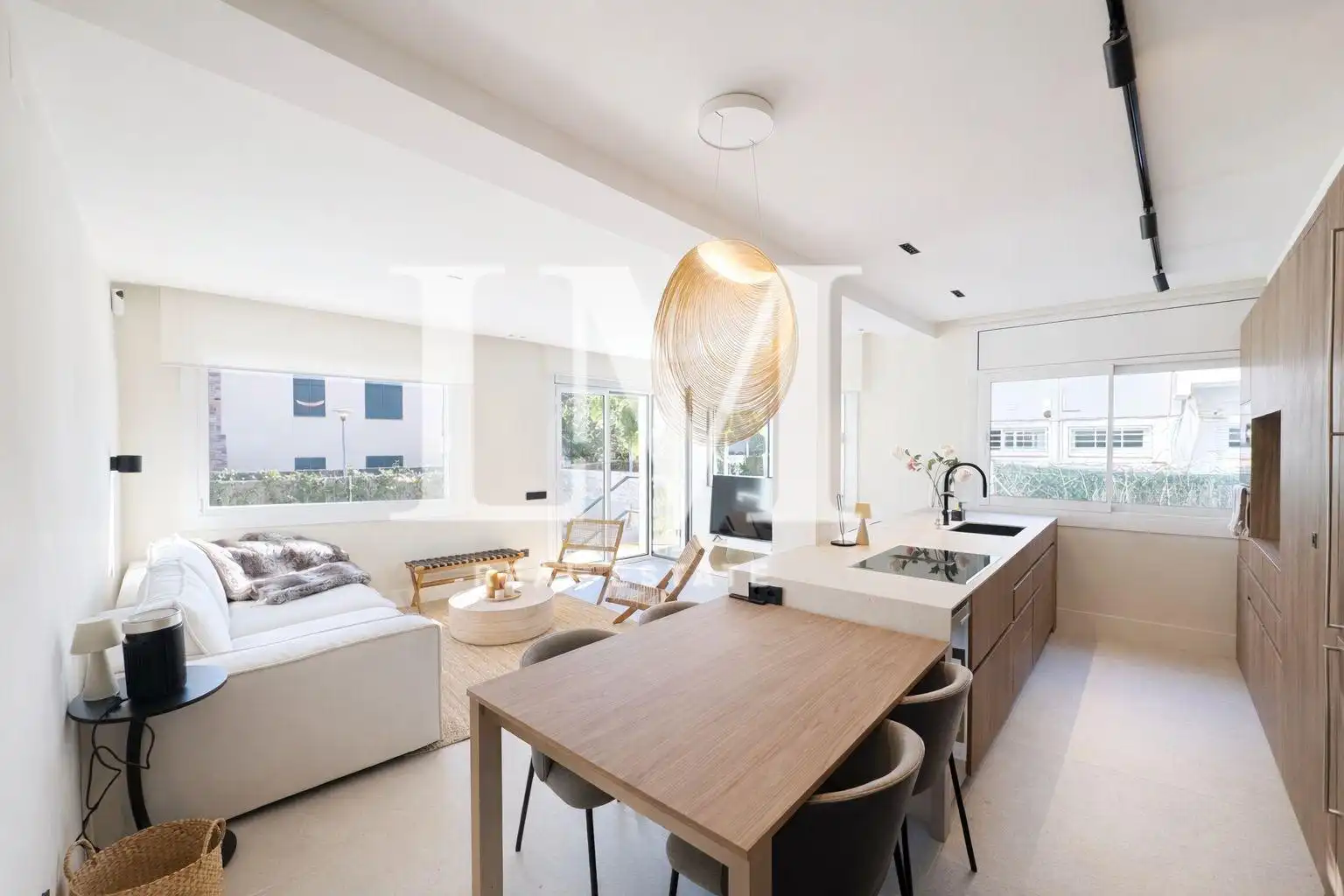 Living room of Apartments for rent in Sitges  with Air Conditioner, Terrace and Swimming Pool