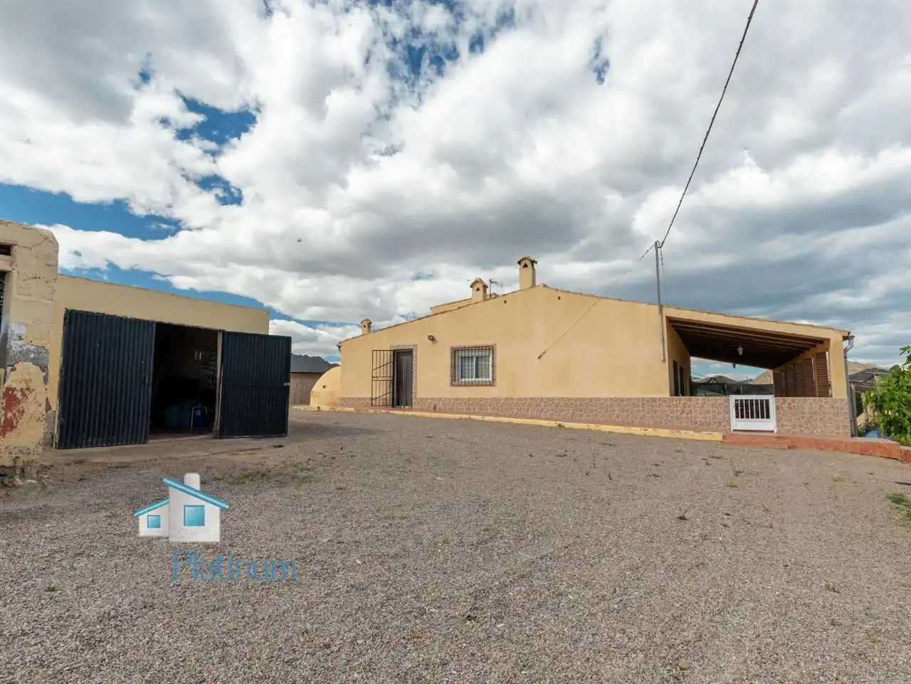 Vista exterior de Finca rústica en venta en Águilas con Trastero y Amueblado