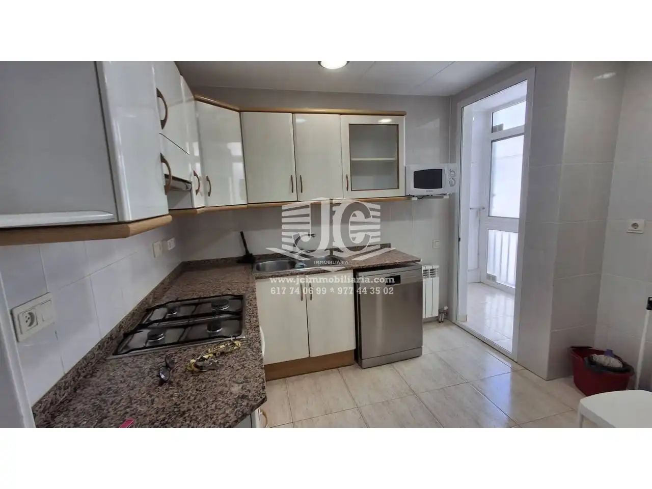 Kitchen of Flat for rent in Tortosa  with Air Conditioner, Terrace and Community pool