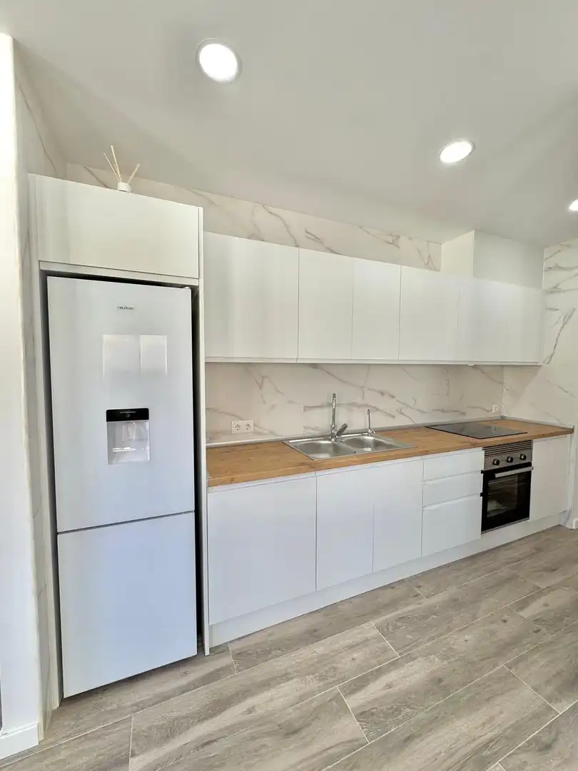 Cocina de Piso en venta en Sa Pobla con Aire acondicionado, Terraza y Balcón