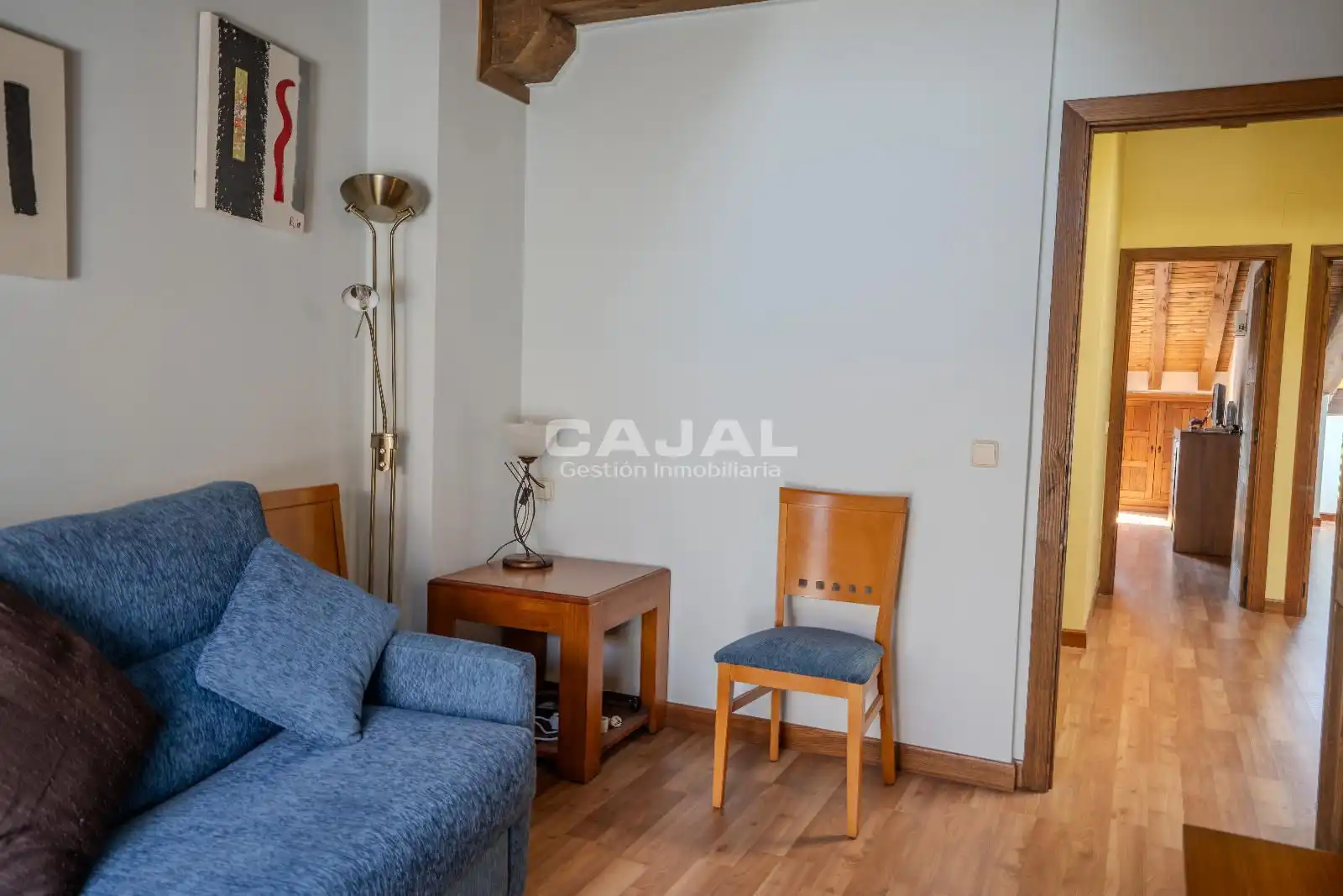 Sala de estar de Dúplex en venta en Riaza con Calefacción y Terraza