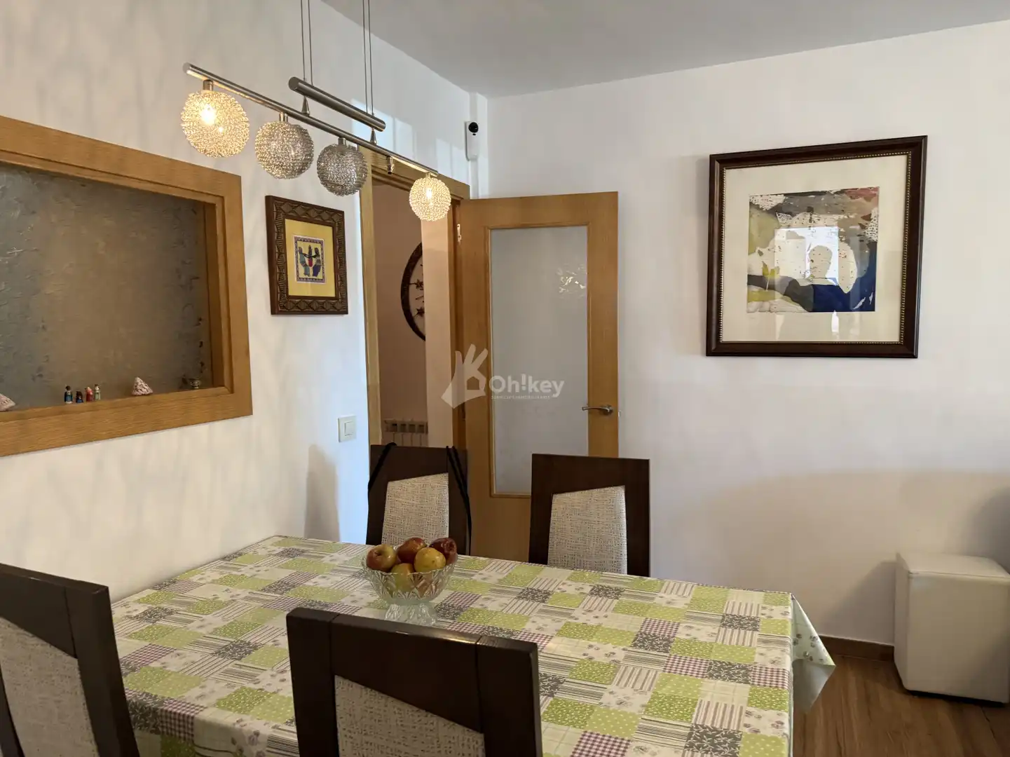 Esszimmer von Wohnung zum Verkauf in Fresnedillas de la Oliva mit Klimaanlage, Heizung und Privatgarten
