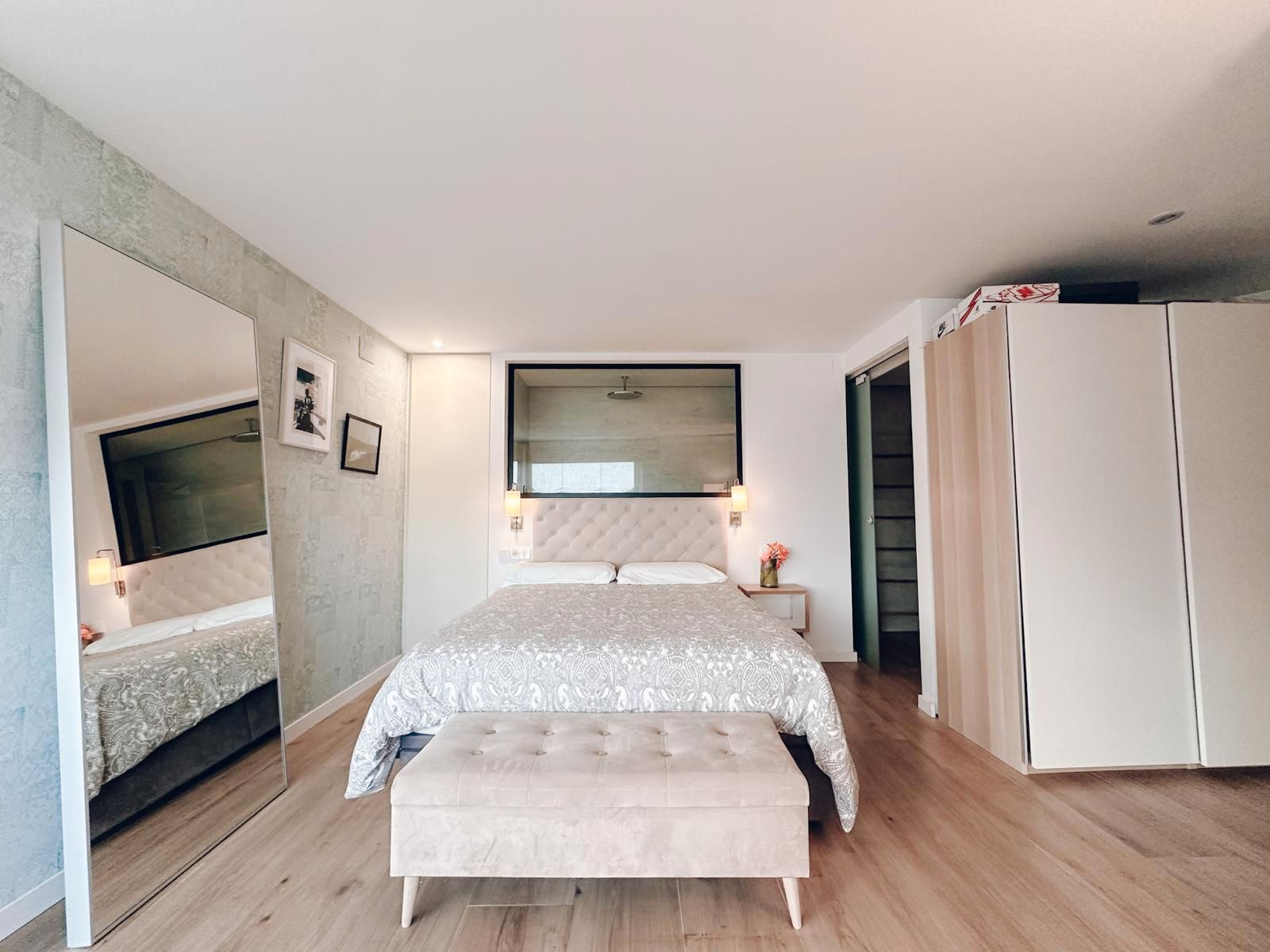 Bedroom of Flat to rent in Borriol  with Air Conditioner, Furnished and Oven