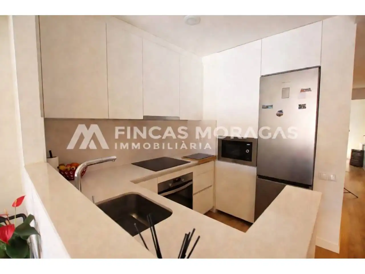 Cocina de Piso en venta en Sant Cugat del Vallès con Aire acondicionado, Calefacción y Parquet