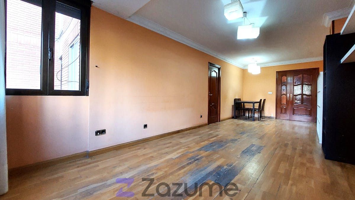 Sala de estar de Piso de alquiler en  Madrid Capital con Jardín privado, Parquet y Terraza