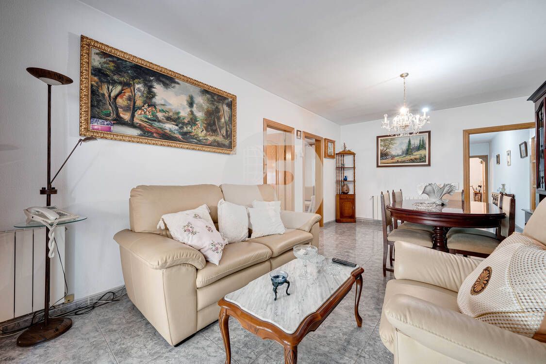 Sala d'estar de Pis en venda en Mollet del Vallès amb Calefacció, Terrassa i Balcó