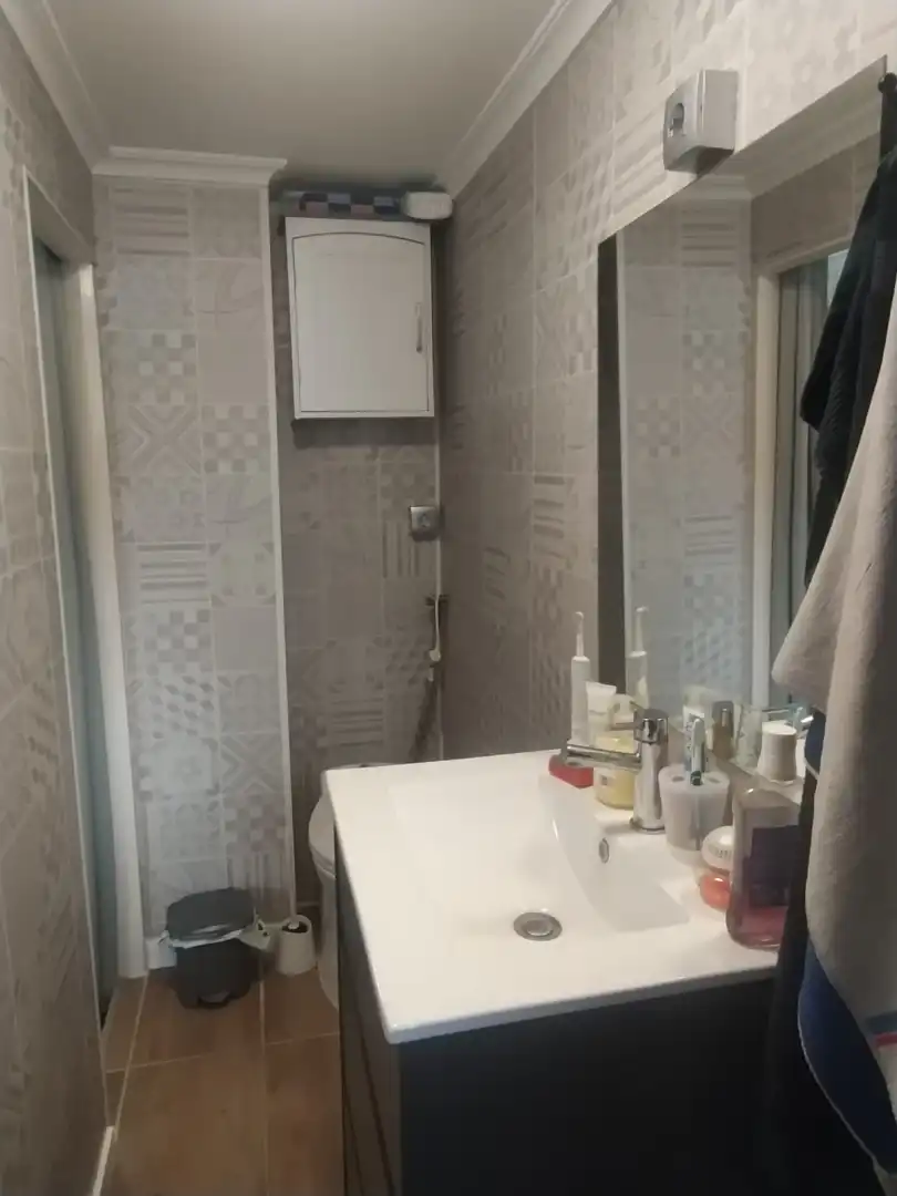 Baño de Apartamento en venta en Cariño con Calefacción, Amueblado y Horno