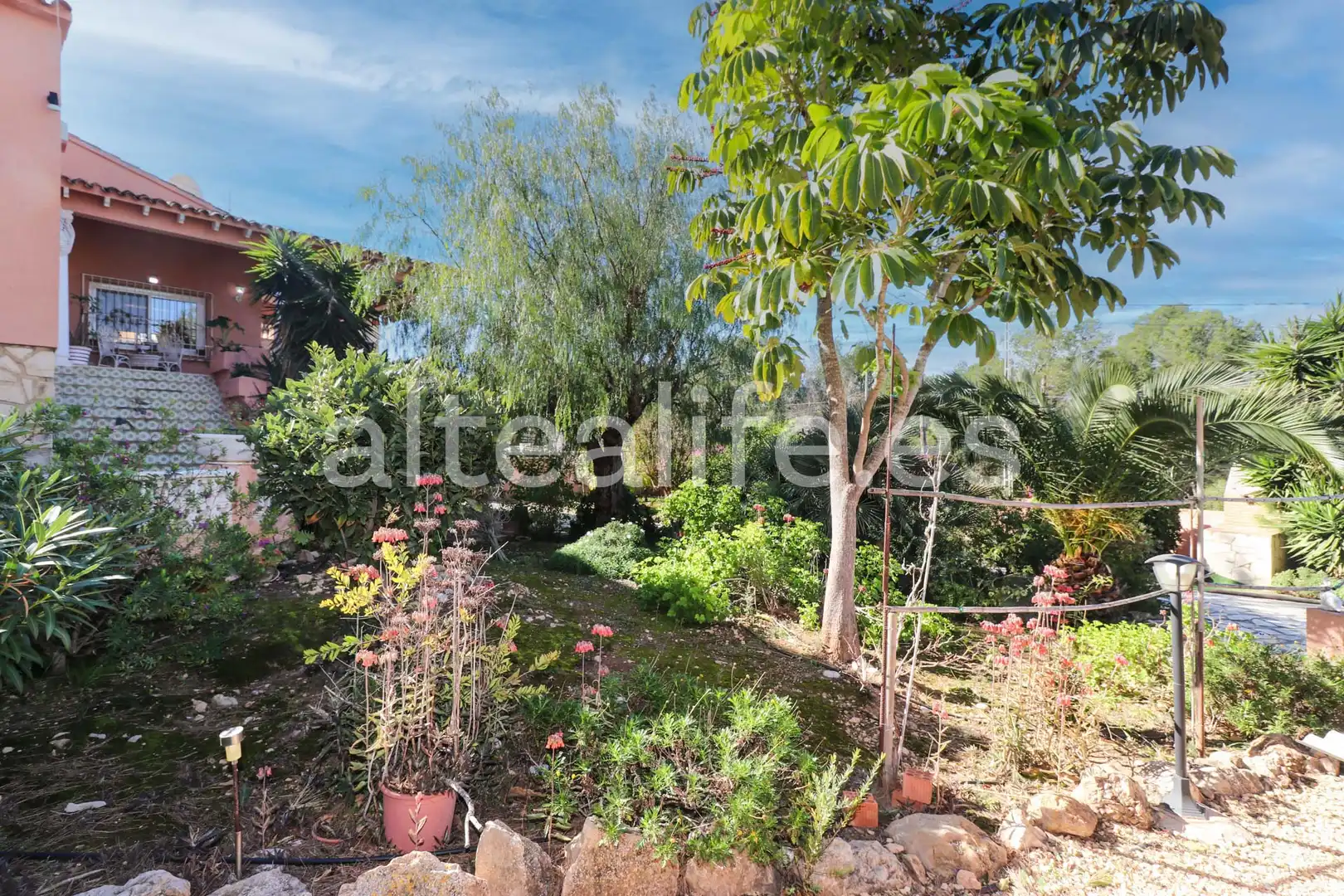 Garden of Houses for sale in L'Alfàs del Pi  with Air Conditioner, Heating and Private garden