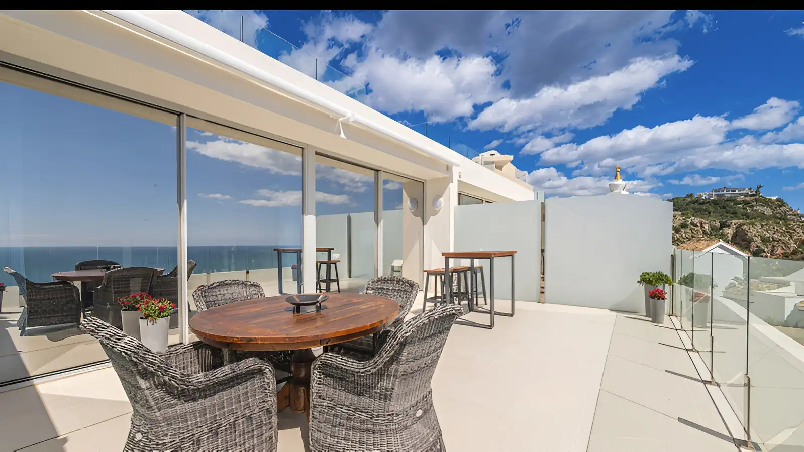 Terrace of Attic for sale in Benalmádena  with Air Conditioner, Heating and Terrace