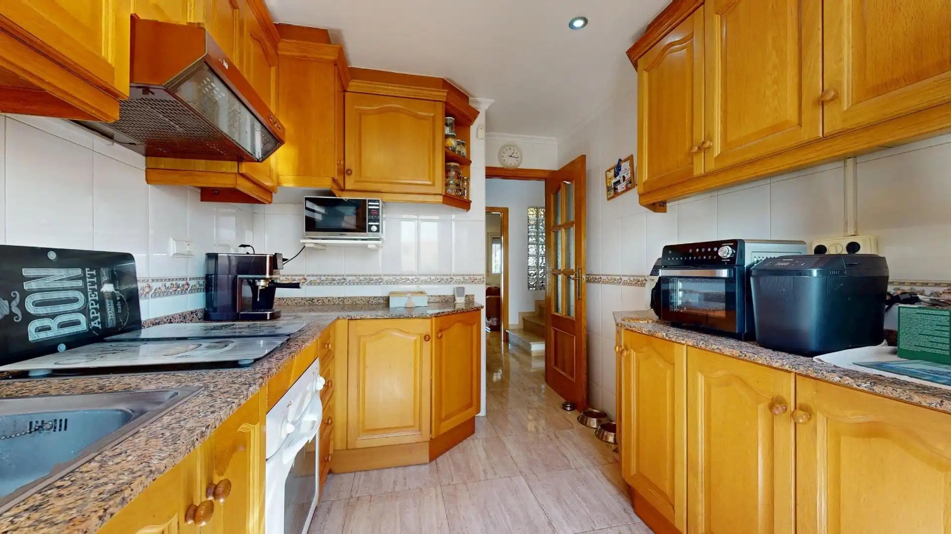 Cocina de Casa adosada en venta en Pilar de la Horadada con Terraza y Balcón