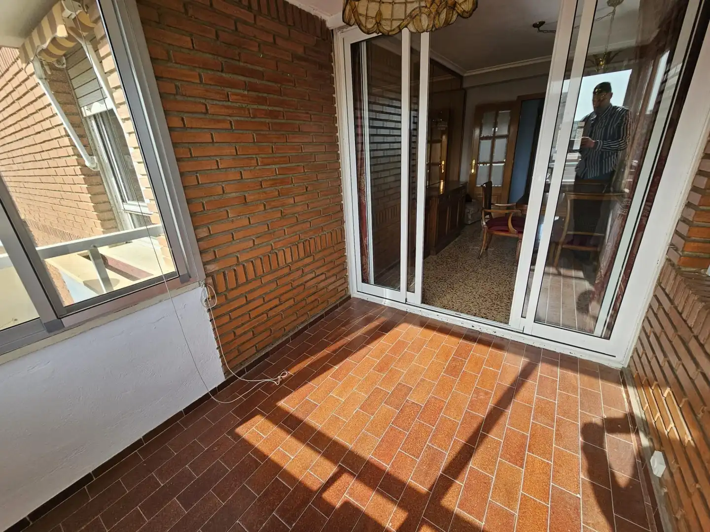 Balcony of Flat for sale in Valencia  with Furnished and Balcony