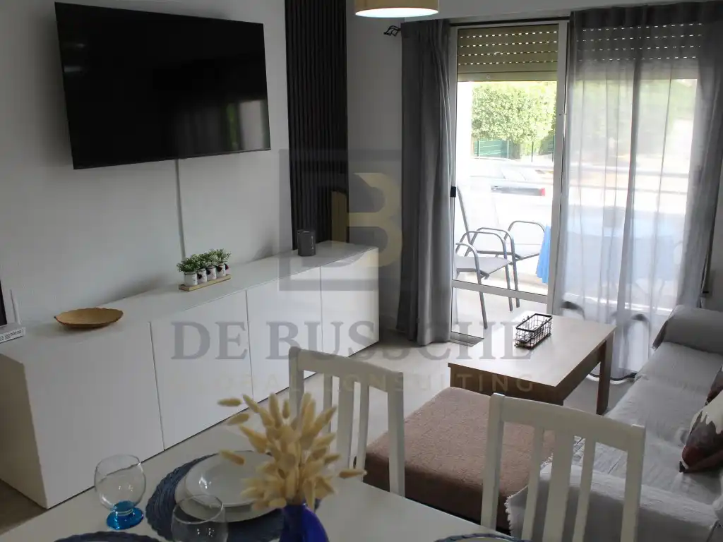 Sala de estar de Apartamento en venta en Pilar de la Horadada con Aire acondicionado, Piscina y Amueblado