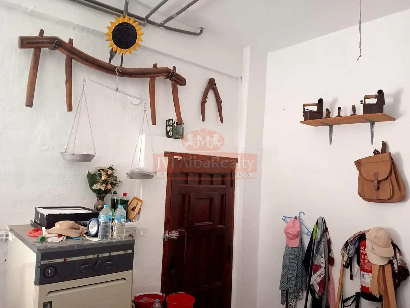 Cuina de Casa o xalet en venda en Pozohondo amb Aire condicionat i Jardí privat
