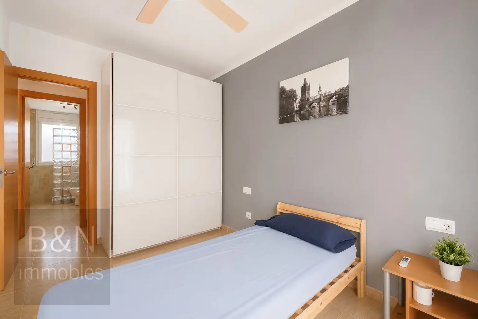 Schlafzimmer von Maisonette zum Verkauf in Terrassa mit Heizung und Terrasse