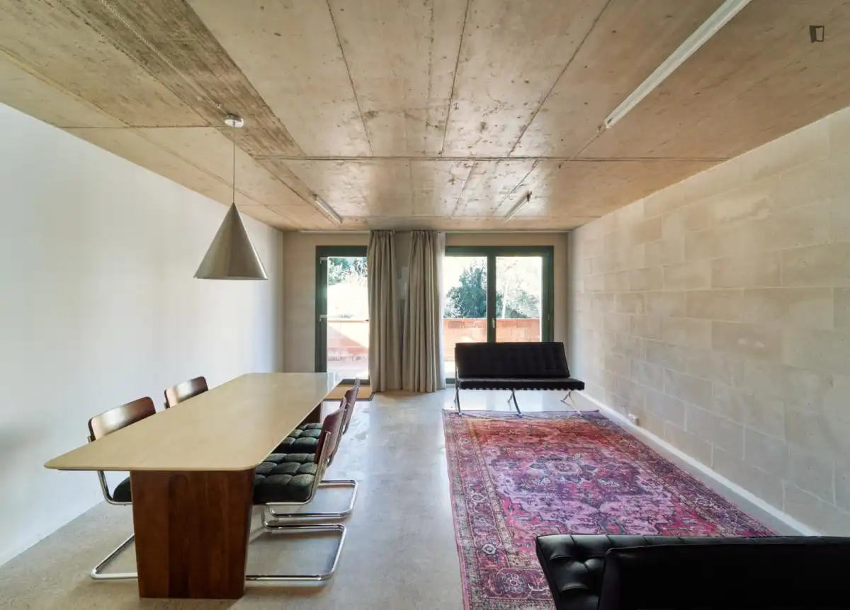 Living room of Apartments for rent in Barcelona  with Air Conditioner, Heating and Furnished