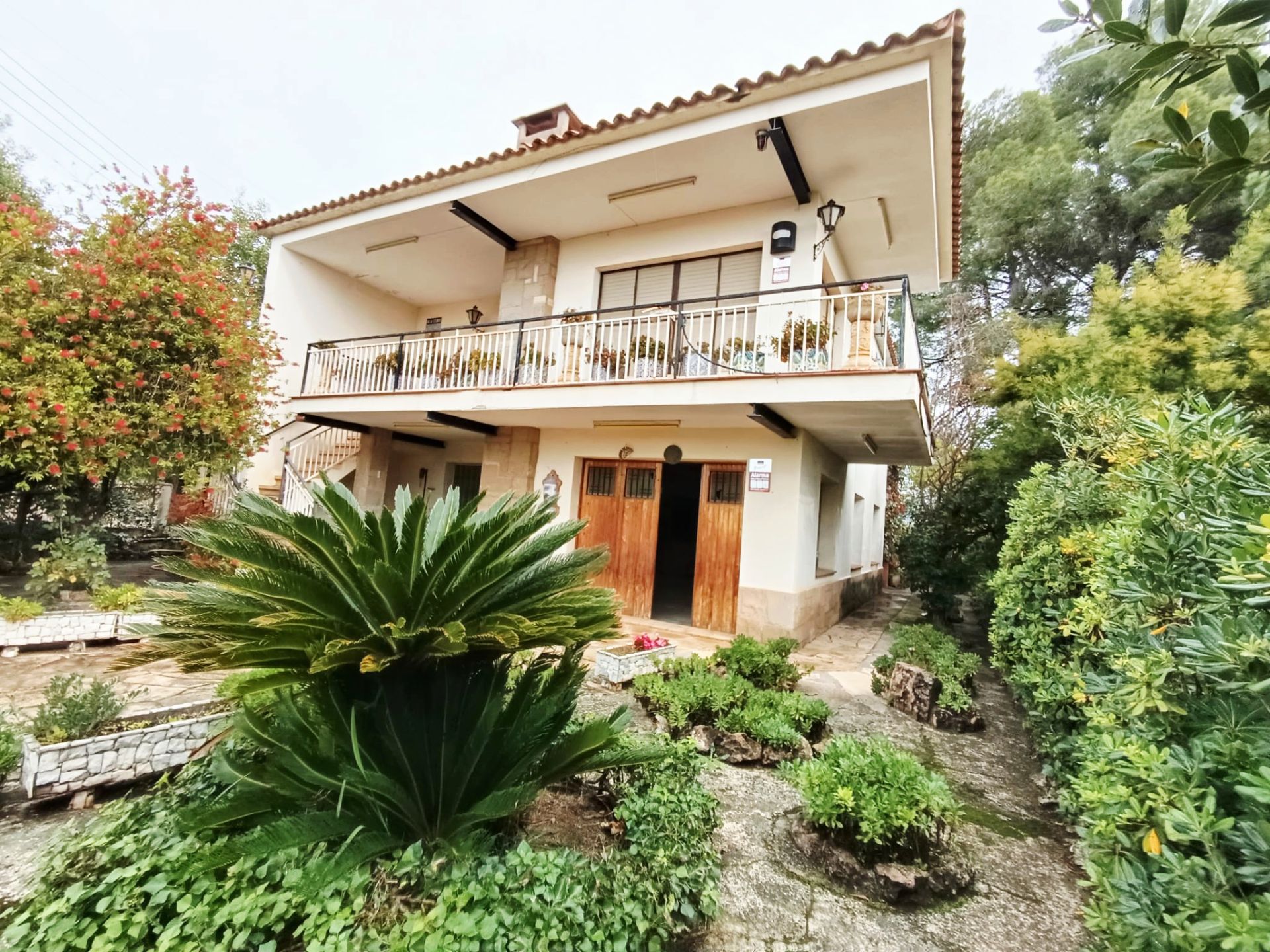 Vista exterior de Casa o chalet en venta en Els Hostalets de Pierola con Calefacción, Jardín privado y Terraza