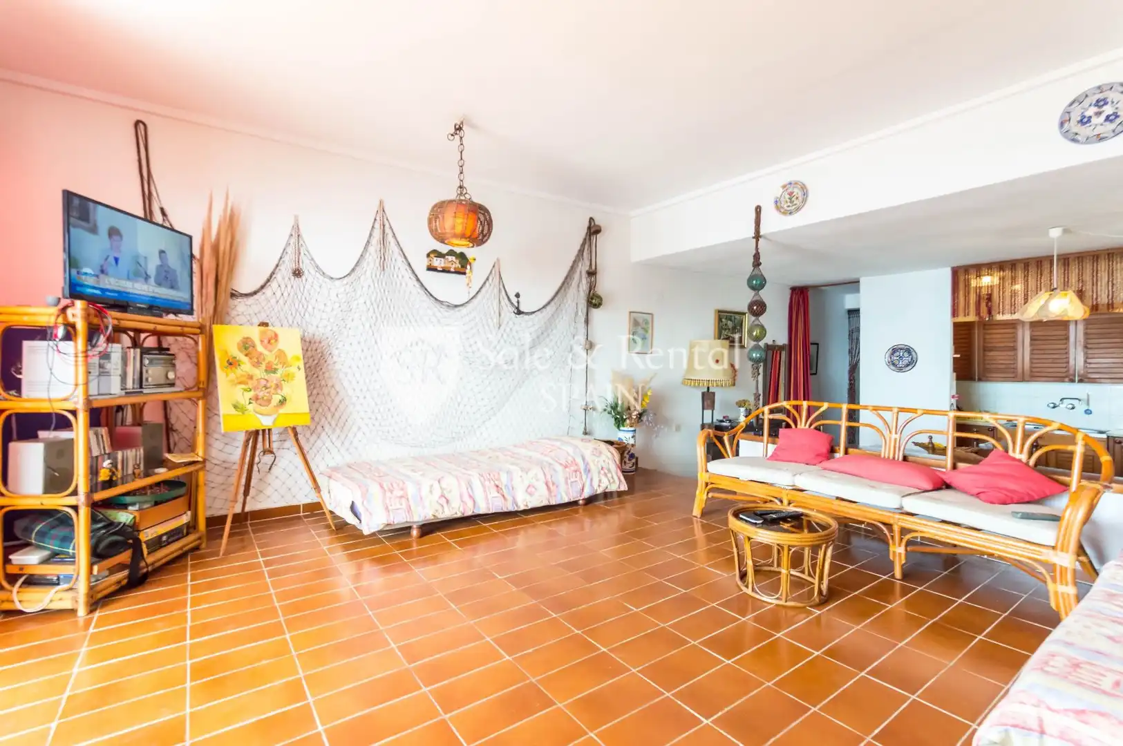 Wohnzimmer von Wohnung zum Verkauf in Tossa de Mar mit Terrasse