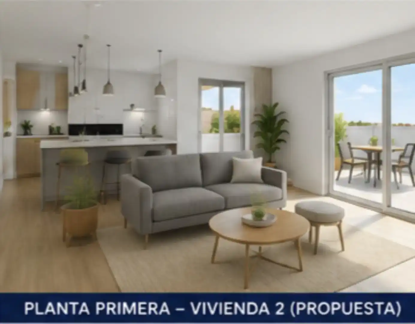 Sala de estar de Casa adosada en venta en Sur
