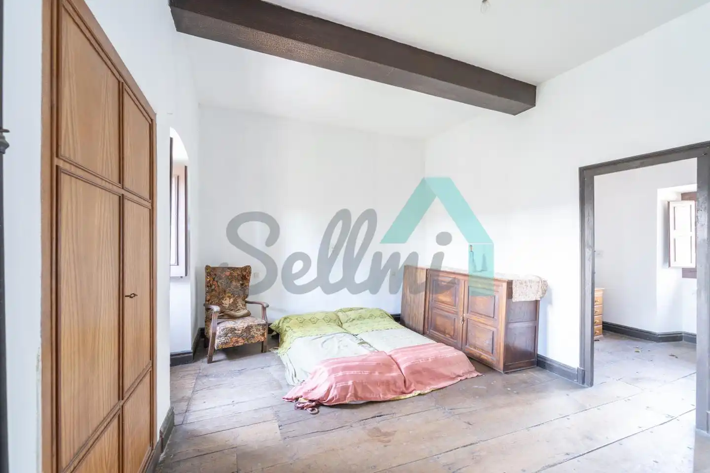 Habitación de Casa o chalet en venta en Oviedo  con Jardín privado y Balcón