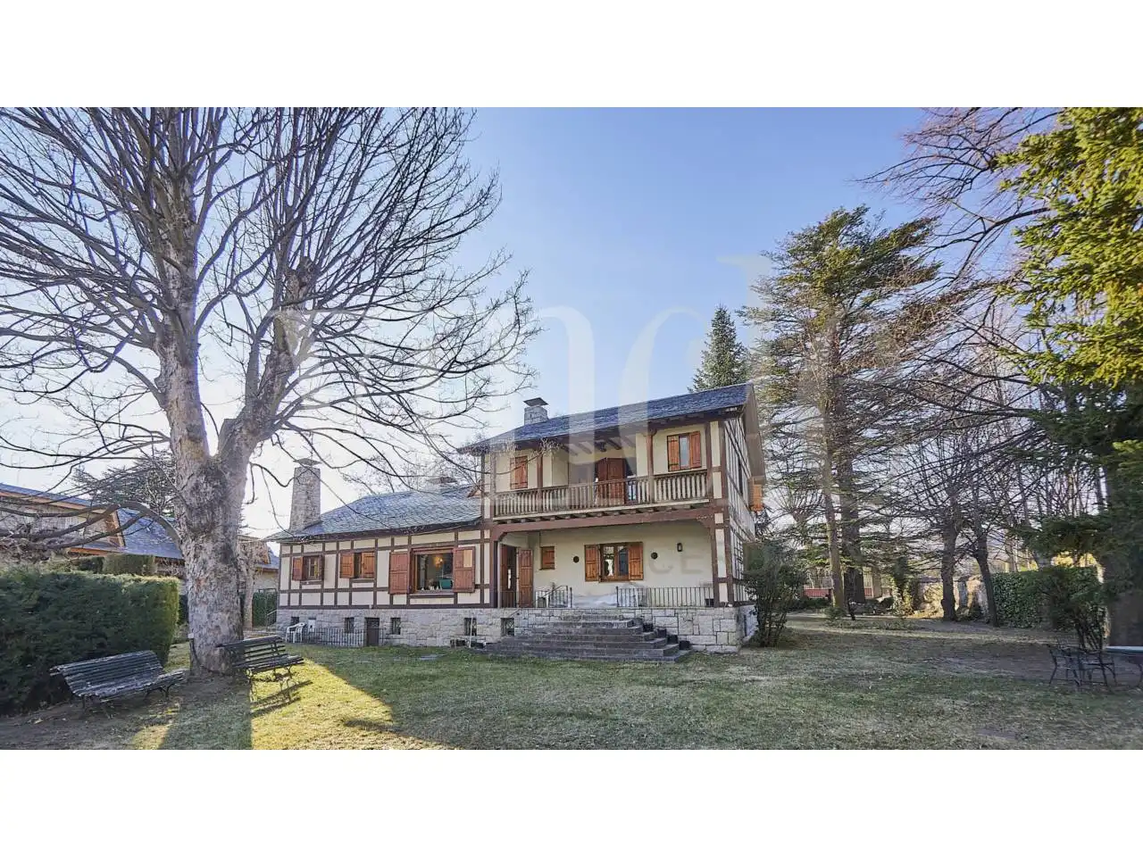 Garden of Houses for sale in Puigcerdà  with Heating, Private garden and Parquet flooring