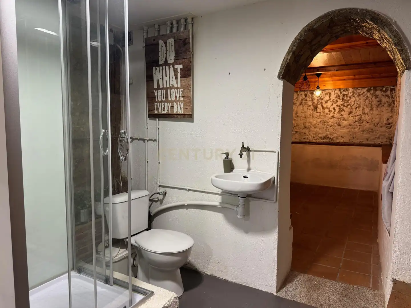 Baño de Apartamento en venta en Barcelona con Aire acondicionado, Jardín privado y Trastero