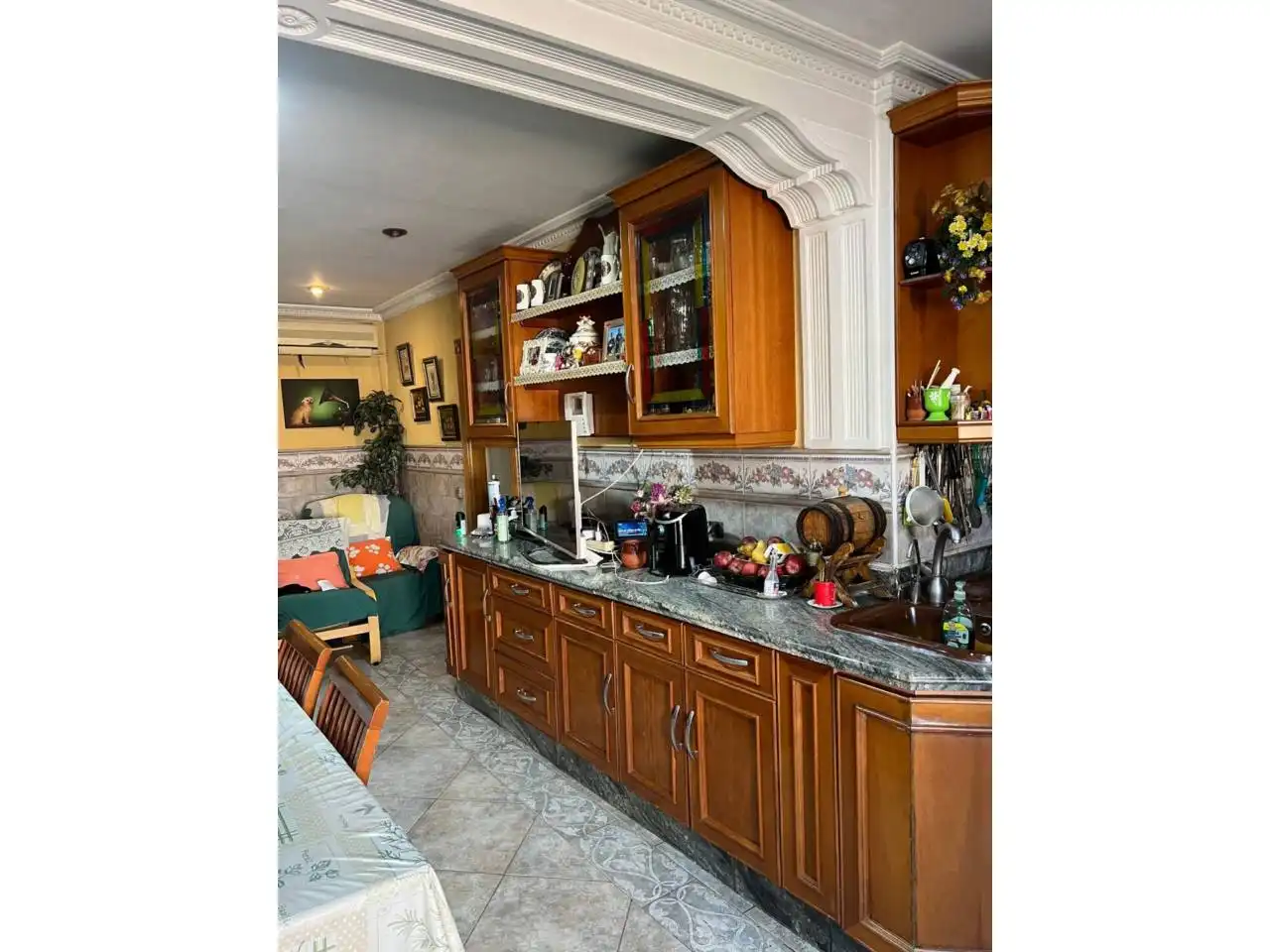 Cocina de Casa o chalet en venta en Elda con Aire acondicionado, Calefacción y Terraza