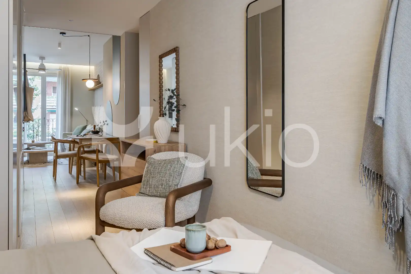 Bedroom of Apartments for rent in Madrid  with Heating, Furnished and Oven