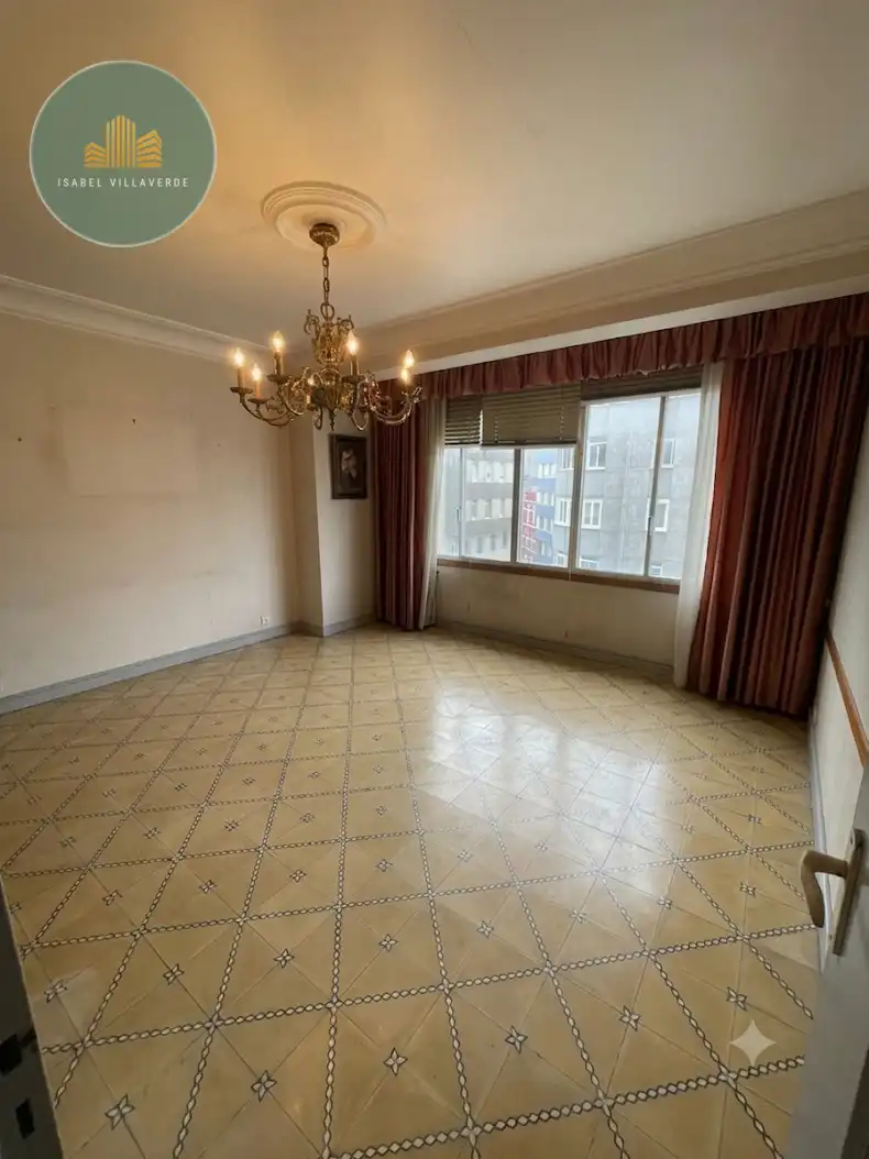 Sala de estar de Piso en venta en A Coruña Capital 