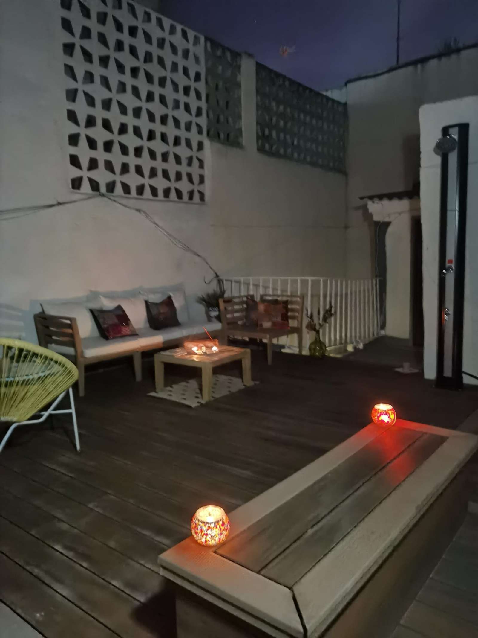 Terrassa de Apartament per a compartir en  Cádiz Capital amb Aire condicionat, Calefacció i Terrassa