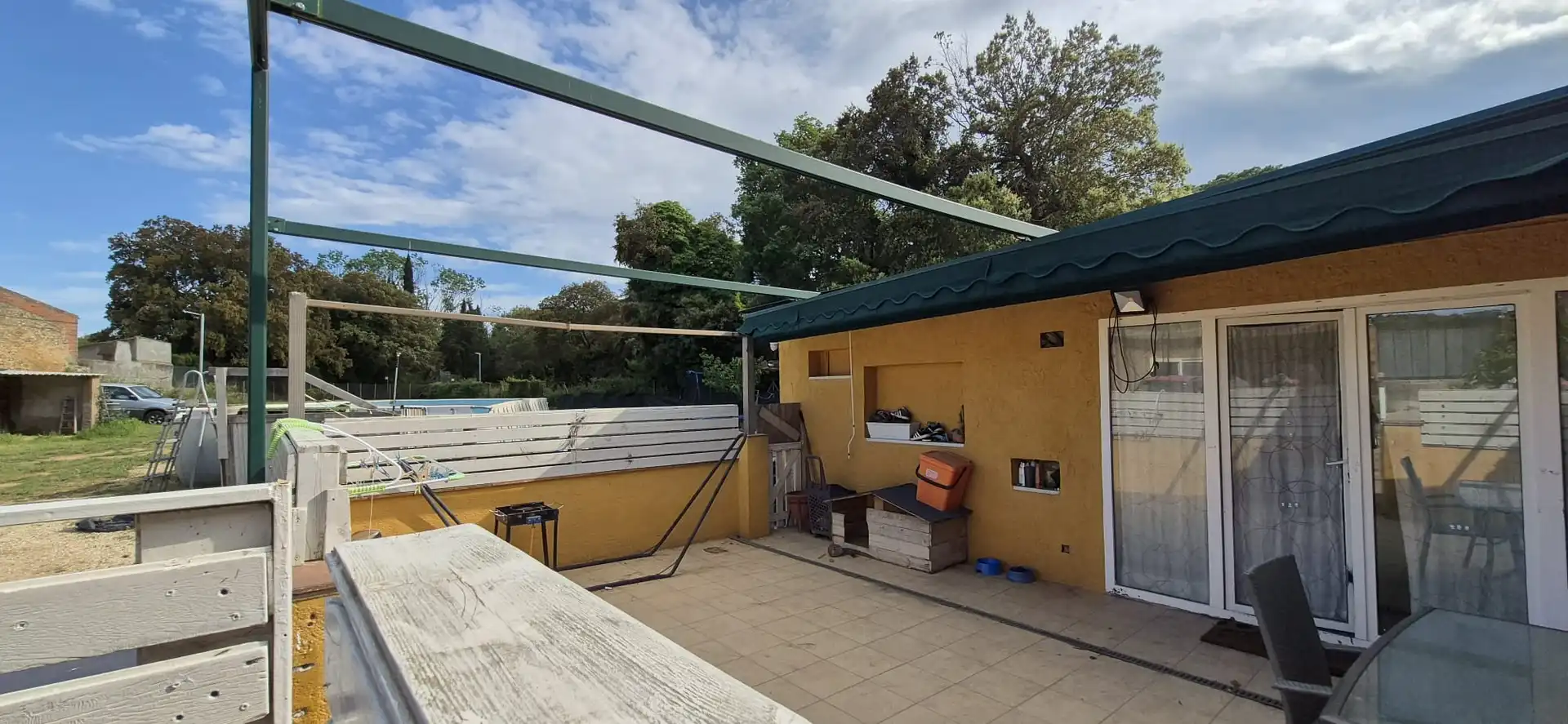 Terraza de Finca rústica en venta en Begur con Aire acondicionado, Calefacción y Jardín privado