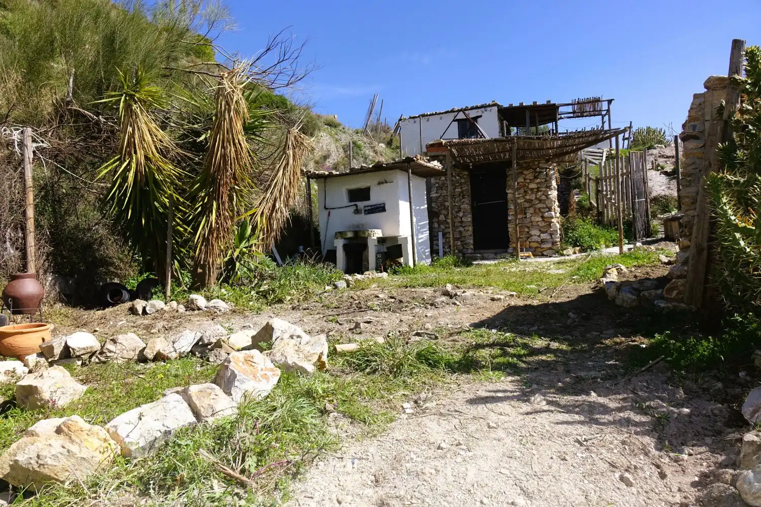 Vista exterior de Casa o xalet en venda en Cáñar