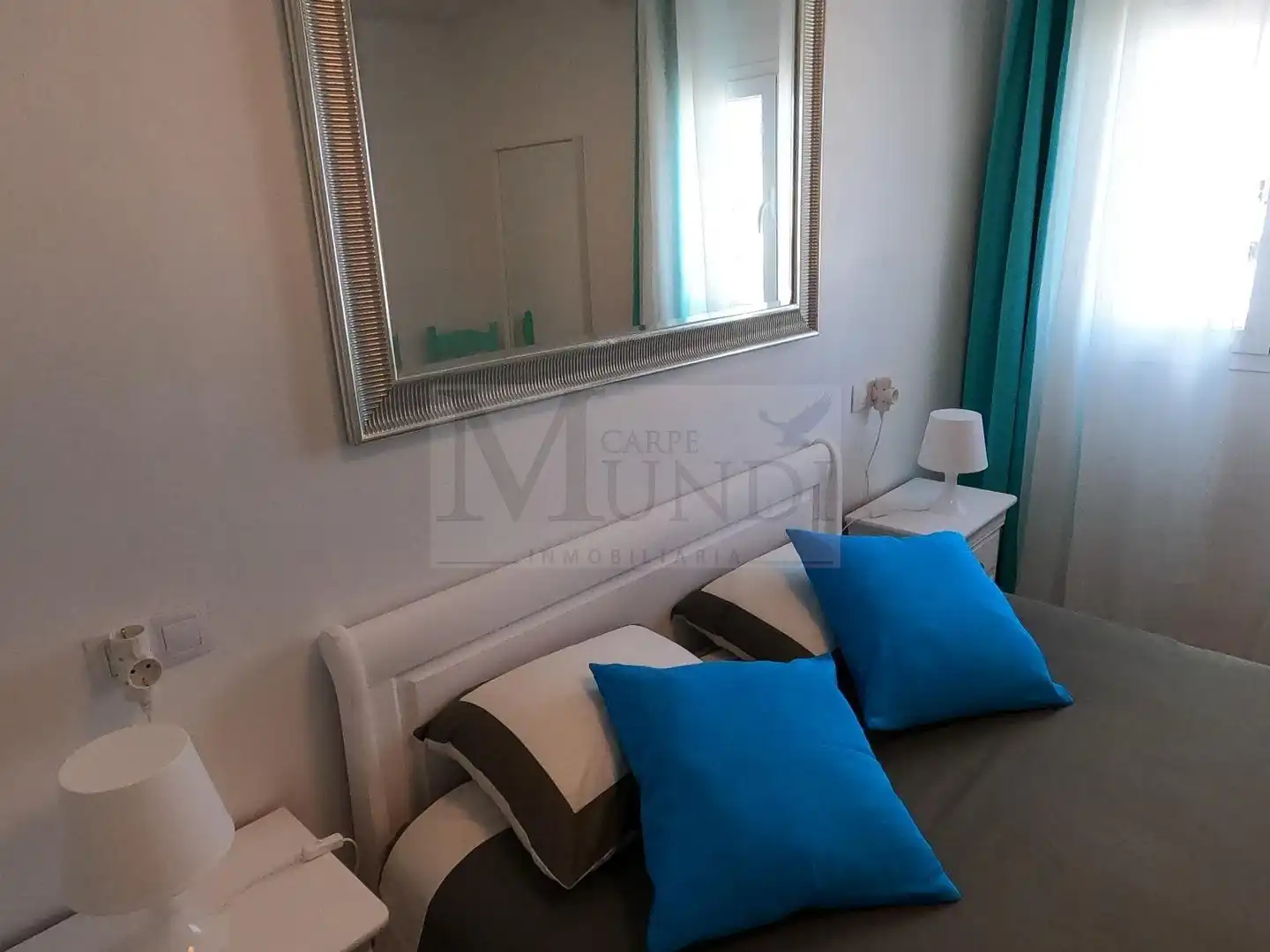 Dormitori de Apartament en venda en La Oliva amb Terrassa i Moblat