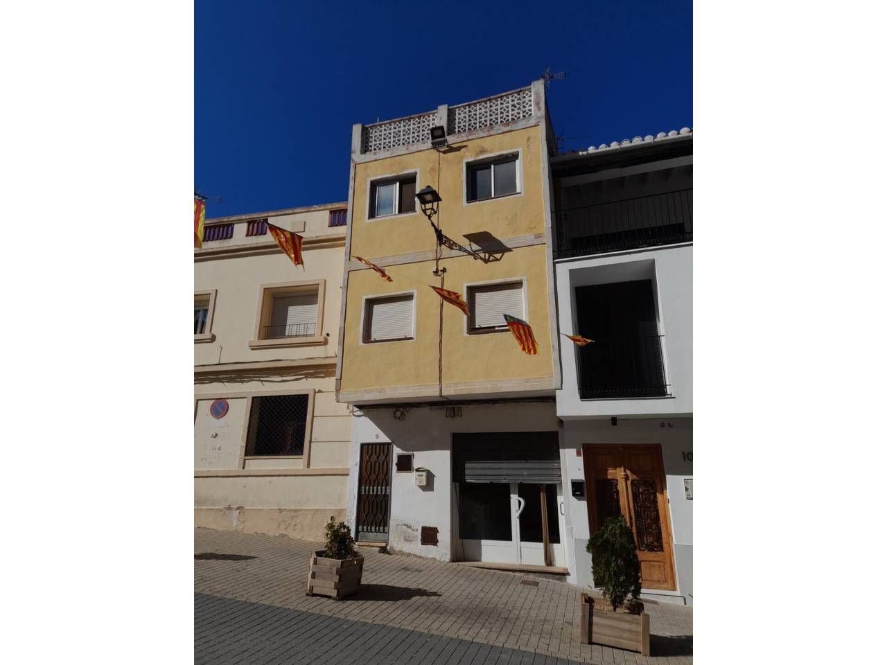 Vista exterior de Pis en venda en Yátova
