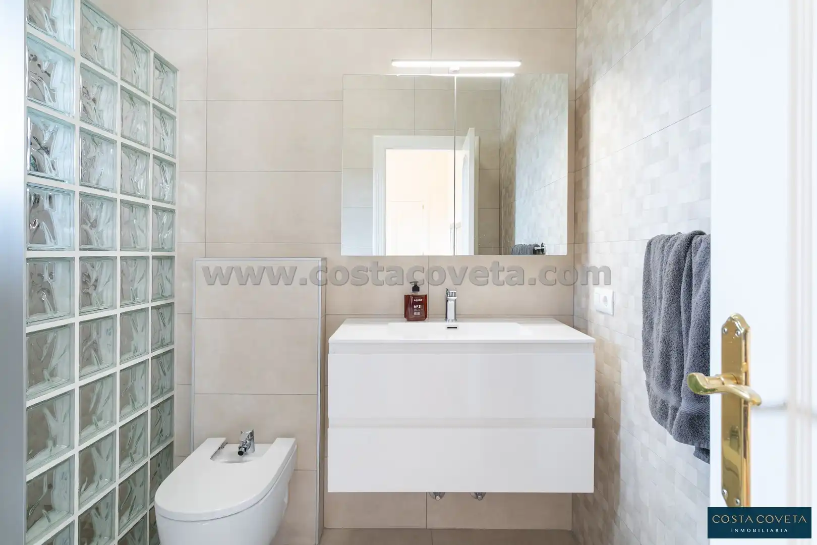 Bathroom of Houses for sale in El Campello  with Air Conditioner, Private garden and Terrace