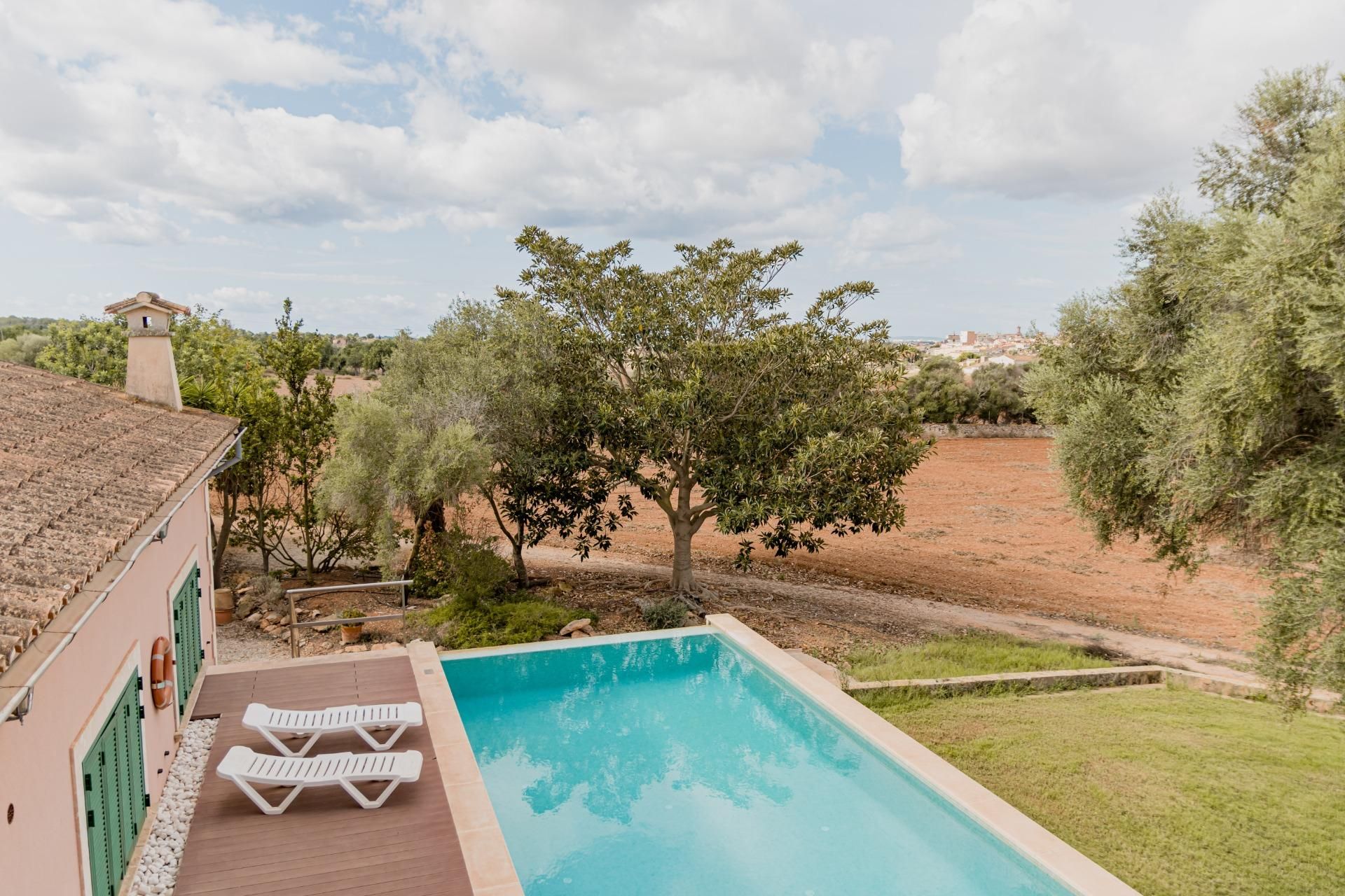 Piscina de Casa o xalet en venda en  Palma de Mallorca amb Jardí privat, Terrassa i Traster