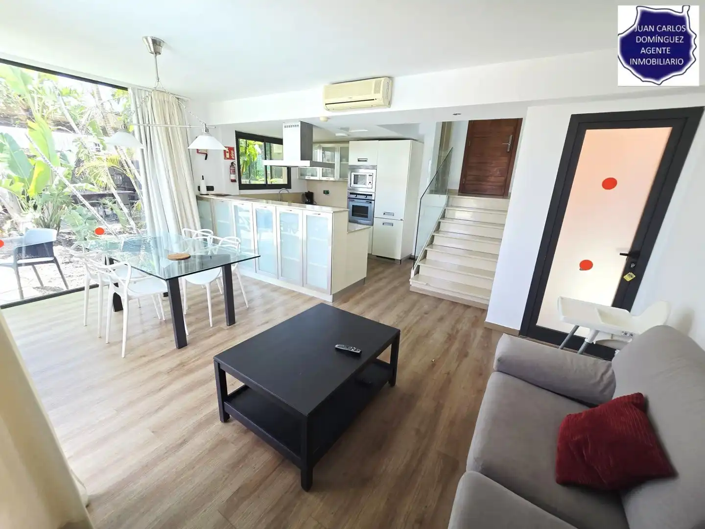 Wohnzimmer von Haus oder Chalet zum Verkauf in San Bartolomé de Tirajana mit Klimaanlage, Privatgarten und Terrasse