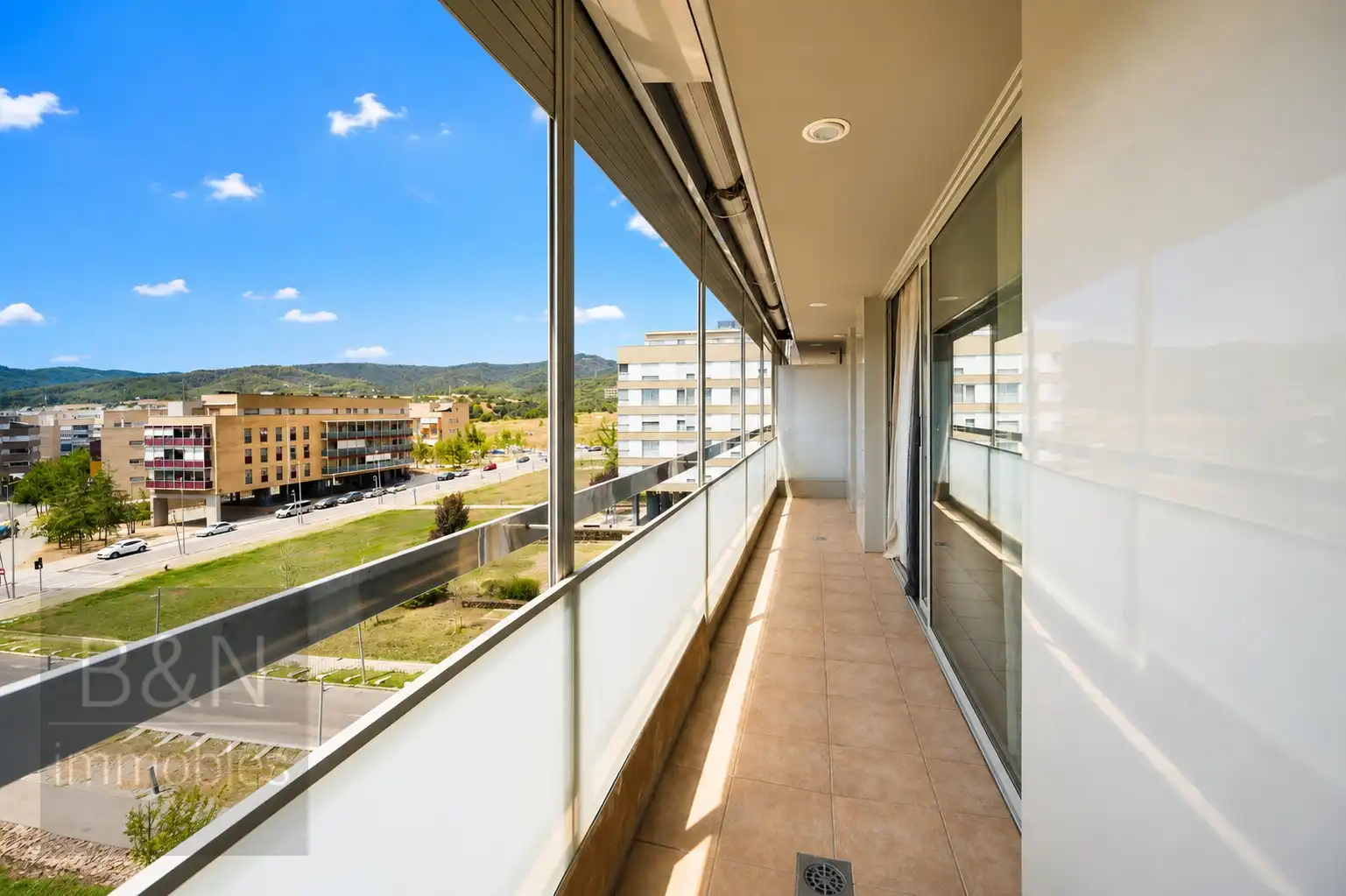 Balcony of Flat for sale in Terrassa  with Air Conditioner, Heating and Terrace