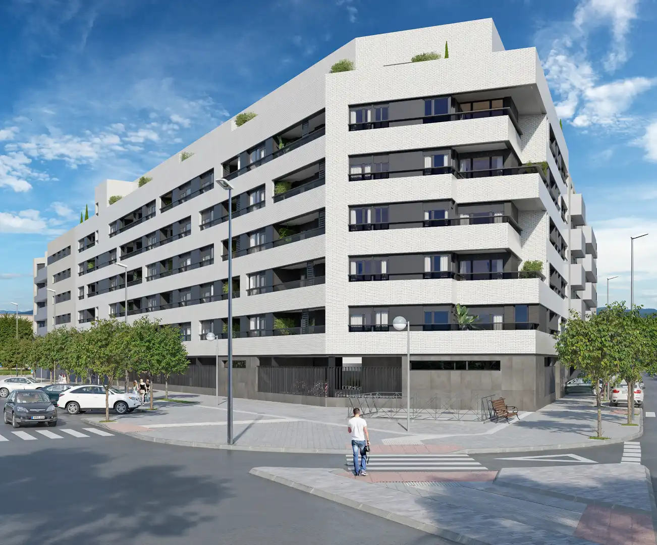 Vista exterior de Piso en venta en  Madrid Capital con Calefacción, Terraza y Trastero