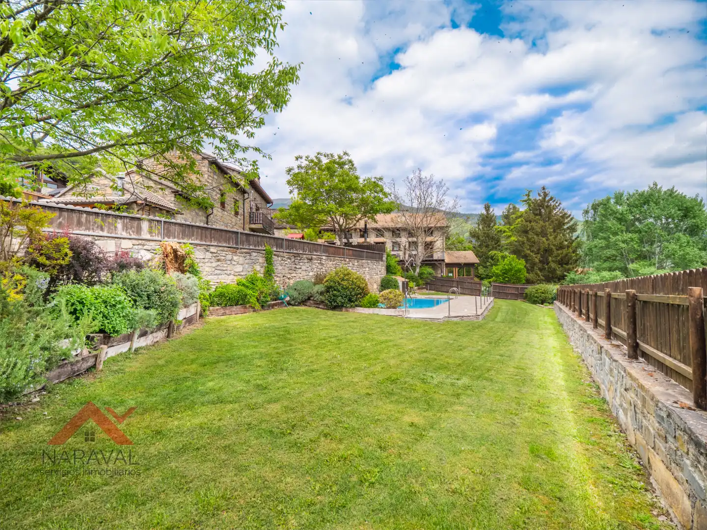 Jardín de Casa o chalet en venta en Fiscal con Aire acondicionado, Calefacción y Jardín privado