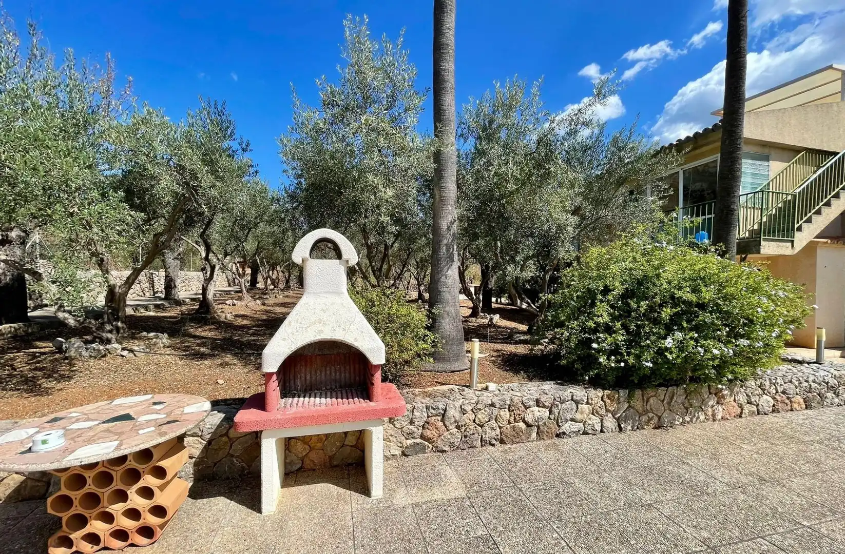 Garden of Country homes for sale in Bunyola  with Air Conditioner, Heating and Private garden