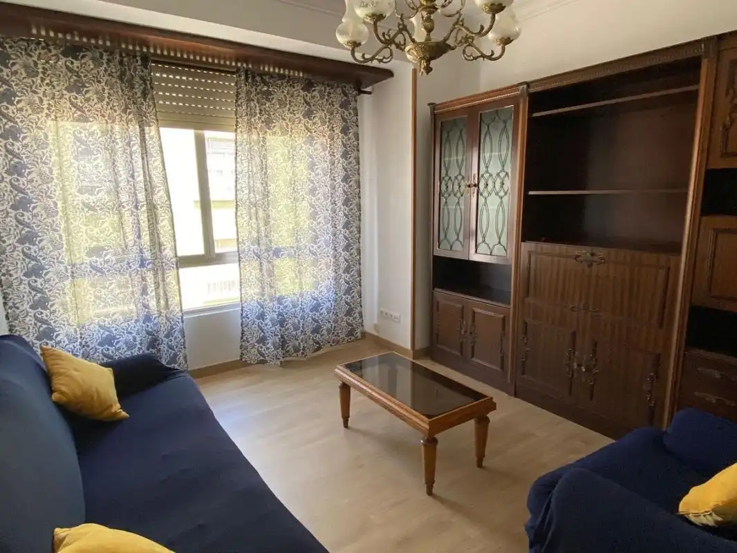 Living room of Flat for sale in Ferrol  with Heating, Terrace and Balcony