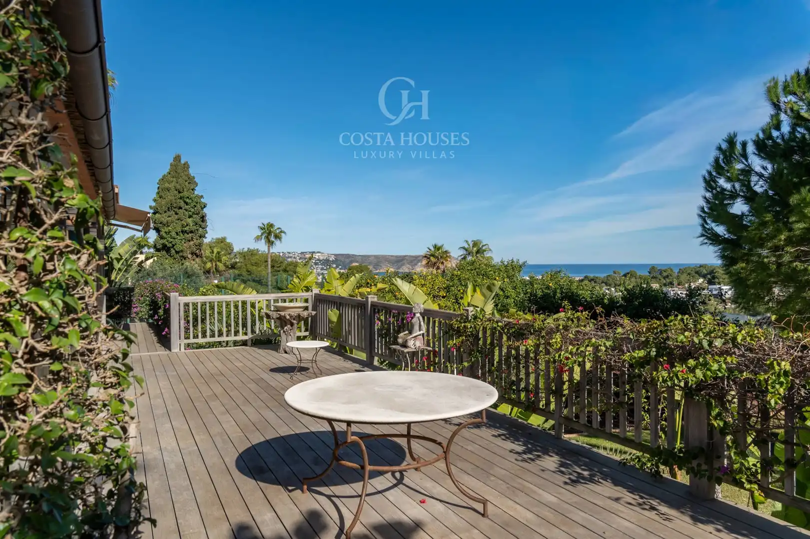 Terraza de Casa o chalet en venta en Jávea / Xàbia con Aire acondicionado, Calefacción y Jardín privado