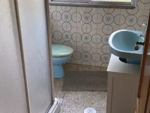 Baño de Planta baja para compartir en Ponteareas con Jardín privado, Amueblado y Balcón
