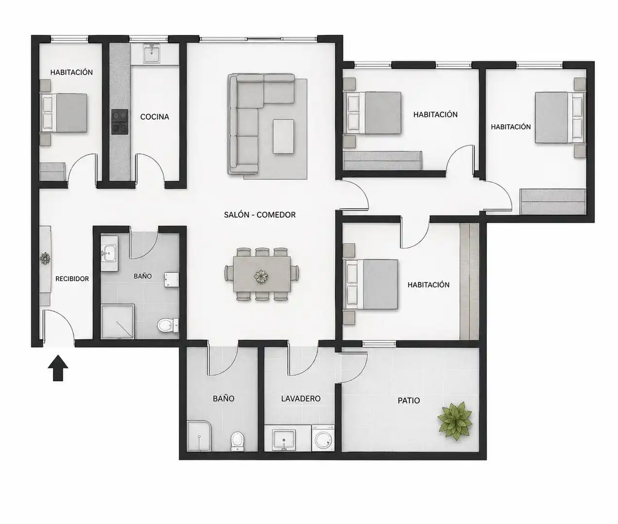 Piso con ascensor en venta en Passeig de Sant Joan Bosco, imagen 20